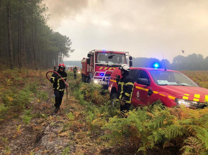 Été 2022  Les sapeurs-pompiers de Moselle en renfort contre les feux de forêt - photo 1