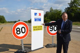 Abaissement de la vitesse de 90 à 80 km/h sur les routes en Moselle