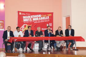 Conférence de Presse Marathon Metz Mirabelle - Mardi 4 Octobre 2016