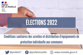 Élections 2022 - Distribution d’équipements de protection individuelle aux communes