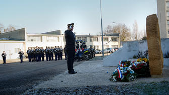 Hommage aux militaires de la gendarmerie nationale, victimes du devoir en 2018