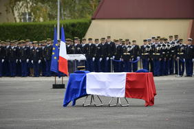Hommage de la Nation au Major de gendarmerie Sébastien TURIN, disparu en portant secours