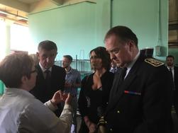 Le préfet de la Moselle accueille le Premier ministre de la République Tchèque