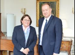 Le préfet de la Moselle rencontre l'ambassadeur du Grand Duché du Luxembourg en France 