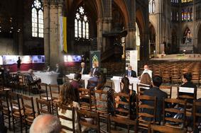 Présentation du programme des commémorations des 800 ans de la cathédrale Saint-Étienne de Metz