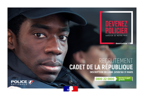 Cadets de la République de la police nationale : leur recrutement est d’actualité !