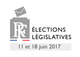 Résultats provisoires sortis des urnes aux élections législatives – 1er tour – 11 juin  2017 