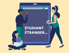 Service de demande en ligne des titres de séjour pour les étudiants étrangers en France