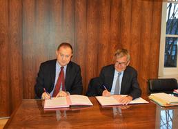 Signature d'une convention entre la préfecture de la Moselle et l'Agence Régionale de Santé (ARS)