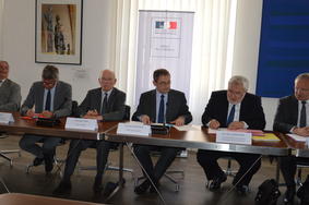 Signature de la convention pour la réhabilitation fort de Queuleu par Jean-MarcTODESCHINI 