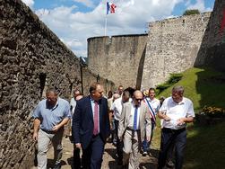Signature de la convention sécurité-Tourisme/Château des ducs de Lorraine  - vendredi 06 juillet