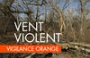 Vigilance orange - Vent violent et fortes pluies