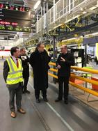 Visite de l'usine Smart à Hambach, mercredi 07 mars 2018