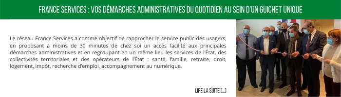France Services vos démarches administratives du quotidien au sein d’un guichet unique