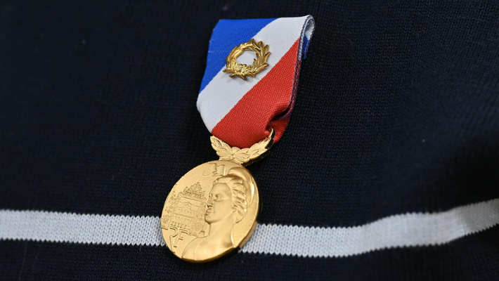 Médaille de la sécurité intérieure, échelon or